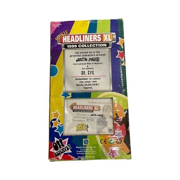 Vintage Austin Powers Headliners Bobble Head XL Figurine - Picture 3 of 4